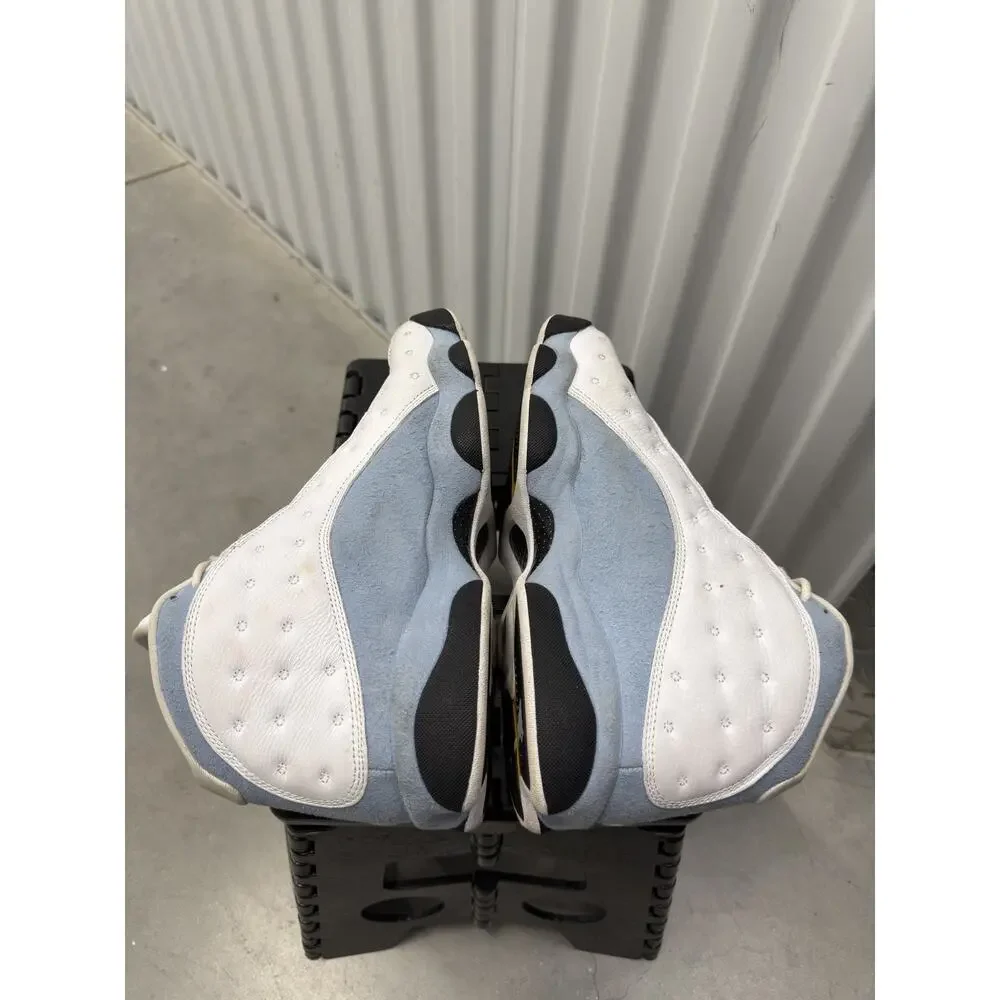 Nike Air Jordan 13 Blue Grey White Yellow 2024 Size 10 Men's - 414571-170